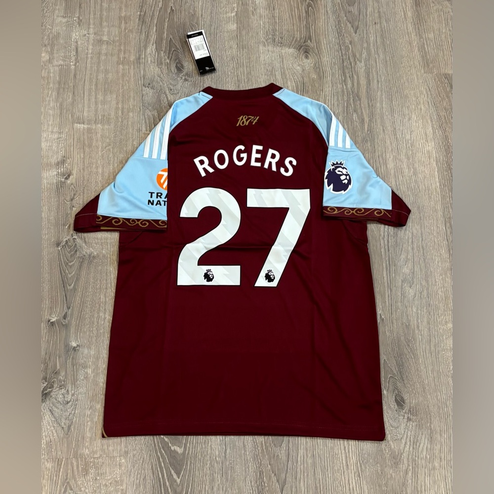 Morgan Rogers Aston Villa Home Jersey 25/26